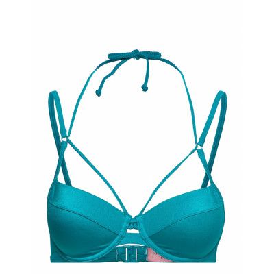 Celine Pd Swimwear Bikinis Bikini Tops Wired Bikinitops Blå Hunkemöller