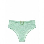 Cetrella Brief Swimwear Bikinis Bikini Bottoms High Waist Bikinis Green Dorina
