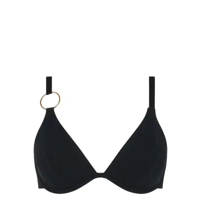 Chantelle Beach Eclipse Badkläder Plunge Bra Svart