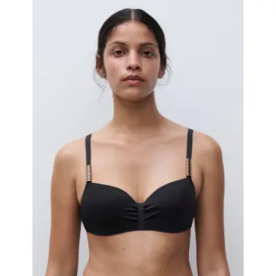 Chantelle Beach Icon T-Shirt Underwired - Black - E x 85