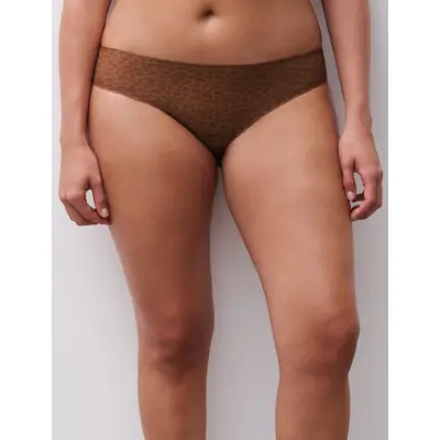 CHANTELLE Softstretch Bikini / Print - Brown - ONE SIZE