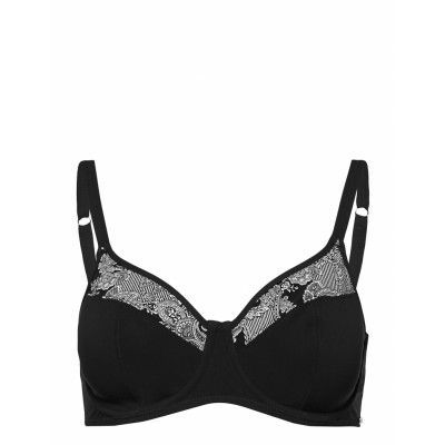 Charm Elegance W 02 Swimwear Bikinis Bikini Tops Wired Bikinitops Svart Triumph