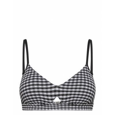 Check In Bralette Swimwear Bikinis Bikini Tops Triangle Bikinitops Svart Seafolly