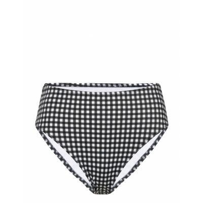 Check In High Waist Bikini Brief Swimwear Bikinis Bikini Bottoms High Waist Bikinis Svart Freya