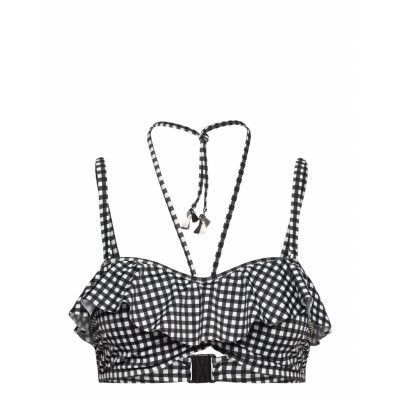 Check In Swimwear Bikinis Bikini Tops Bandeau Bikinitops Multi/mönstrad Freya