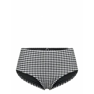 Check In Wide Side Retro Swimwear Bikinis Bikini Bottoms Bikini Briefs Svart Seafolly