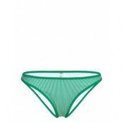 Cheeky High Leg Bikini Print Swimwear Bikinis Bikini Bottoms Bikini Briefs Green Tommy Hilfiger