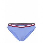 Cheeky High Leg Bikini Swimwear Bikinis Bikini Bottoms Bikini Briefs Blue Tommy Hilfiger