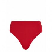 Cheeky High Waist Bikini Swimwear Bikinis Bikini Bottoms High Waist Bikinis Red Tommy Hilfiger