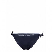 Cheeky Side Tie Bikini Swimwear Bikinis Bikini Bottoms Side-tie Bikinis Blå Tommy Hilfiger