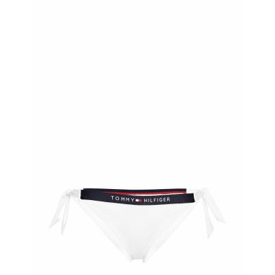 Cheeky Side Tie Bikini Bikinitrosa Vit Tommy Hilfiger