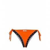 Cheeky String Side T Swimwear Bikinis Bikini Bottoms Side-tie Bikinis Orange Calvin Klein