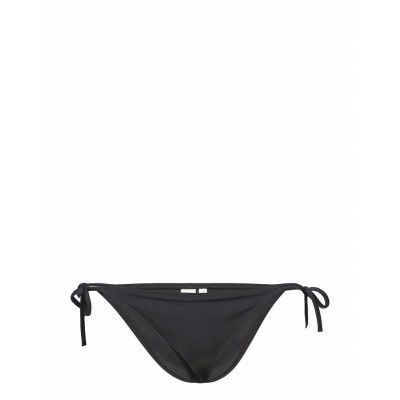 Cheeky String Side T Swimwear Bikinis Bikini Bottoms Side-tie Bikinis Svart Calvin Klein