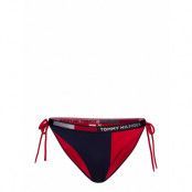 Cheeky String Side Tie Bikini Swimwear Bikinis Bikini Bottoms Side-tie Bikinis Blå Tommy Hilfiger