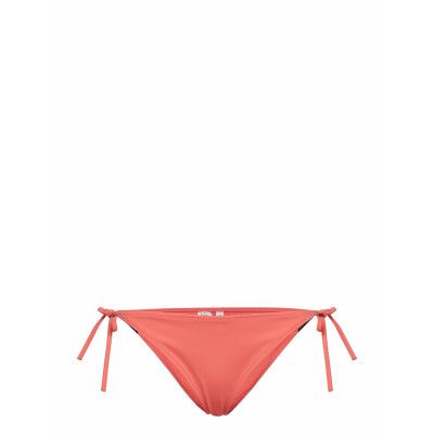 Cheeky String Side T Swimwear Bikinis Bikini Bottoms Side-tie Bikinis Orange Calvin Klein
