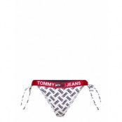 Cheeky String Side Tie Bikini Swimwear Bikinis Bikini Bottoms Side-tie Bikinis Vit Tommy Hilfiger
