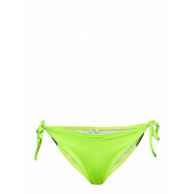 Cheeky String Side Tie-N Bikinitrosa Gul Calvin Klein