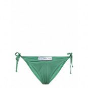 Classic Bikini Bottoms With Bows Swimwear Bikinis Bikini Bottoms Side-tie Bikinis Green Mango