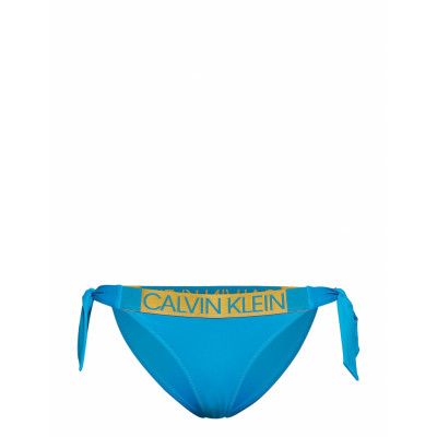 Classic Side Tie Bik Bikinitrosa Blå Calvin Klein
