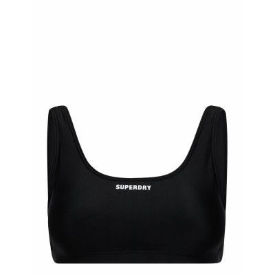 Code Essential Bikini Top Swimwear Bikinis Bikini Tops Bandeau Bikinitops Svart Superdry