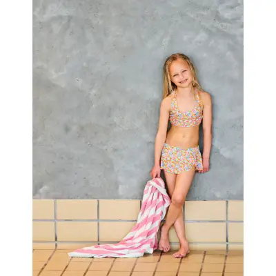 Color Kids Bikini W. Skirt, Aop - Multi/patterned - 104