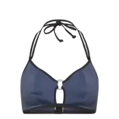 Colour Crush Swimwear Bikinis Bikini Tops Triangle Bikinitops Blå Freya