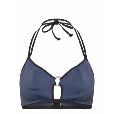 Colour Crush Swimwear Bikinis Bikini Tops Triangle Bikinitops Blå Freya