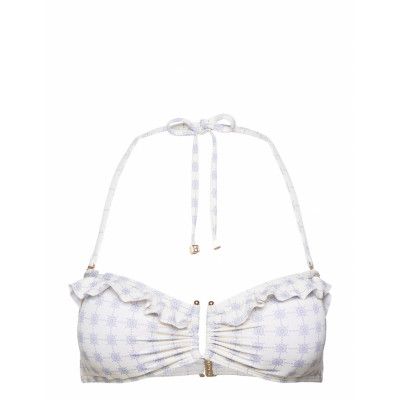 Coraline Bikini Top Swimwear Bikinis Bikini Tops Wired Bikinitops White By Malina