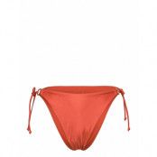 Corfu High Leg T Swimwear Bikinis Bikini Bottoms Side-tie Bikinis Orange Hunkemöller