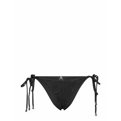 Costabella Tie Side Rio Pant Swimwear Bikinis Bikini Bottoms Side-tie Bikinis Black Seafolly