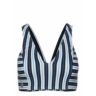 Crop Top Bikinitop Blå Michael Kors Swimwear