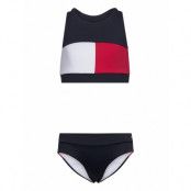 Crop Top Set Bikini Multi/mönstrad Tommy Hilfiger