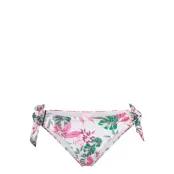Cuba High Leg T Swimwear Bikinis Bikini Bottoms Side-tie Bikinis Vit Hunkemöller