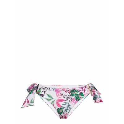 Cuba High Leg T *Villkorat Erbjudande Swimwear Bikinis Bikini Bottoms Side-tie Bikinis Vit Hunkemöller