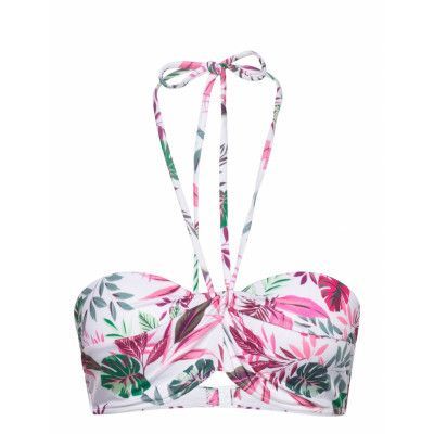 Cuba Pb Push Swimwear Bikinis Bikini Tops Bandeau Bikinitops Vit Hunkemöller