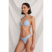 NA-KD Swimwear Basic återvunnen bikinitrosa - Blue