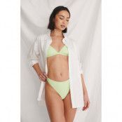 NA-KD Swimwear Basic återvunnen bikinitrosa - Green