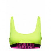 Cut Out Bralette-N Bikinitop Gul Calvin Klein