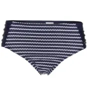 Damella Navy Stripe Bikini Tai Brief