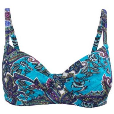 Damella Paisley Bikini Underwire Bra