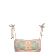 Della Bikini Top Swimwear Bikinis Bikini Tops Bandeau Bikinitops Multi/patterned By Malina