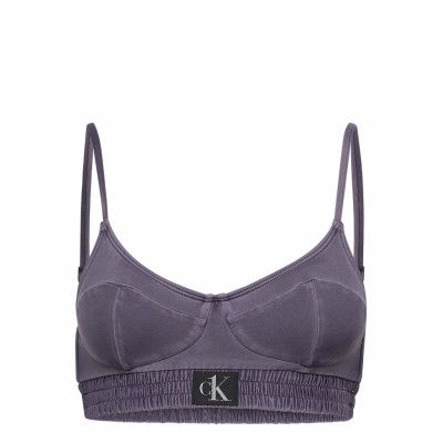 Demi Bralette-Rp Swimwear Bikinis Bikini Tops Triangle Bikinitops Blå Calvin Klein