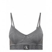 Demi Bralette-Rp Swimwear Bikinis Bikini Tops Triangle Bikinitops Grå Calvin Klein