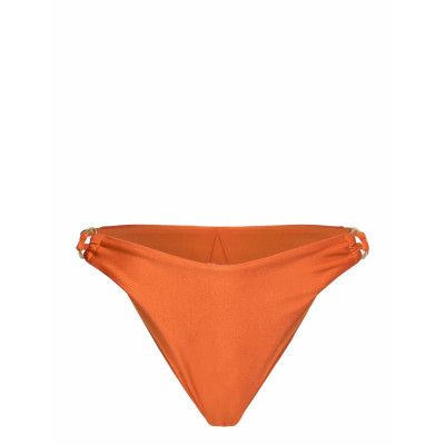 Desert Rings High Leg R *Villkorat Erbjudande Swimwear Bikinis Bikini Bottoms High Waist Bikinis Orange Hunkemöller