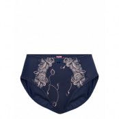 Diva Rio H *Villkorat Erbjudande Swimwear Bikinis Bikini Bottoms High Waist Bikinis Blå Hunkemöller