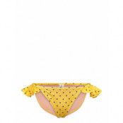 Donna Bikini Tanga Trosa Brief Tanga Yellow Underprotection