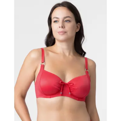 Dorina Fiji/Eco Bikini_Top - Red - C x 90