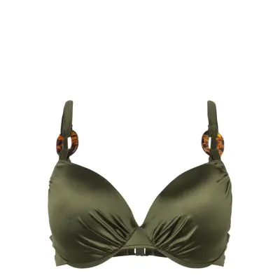 Dorina Guarana Bikini Top - Khaki green - B x 80