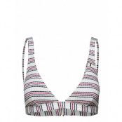 Edit Stripe Bikini Top Bikinitop Multi/mönstrad Superdry