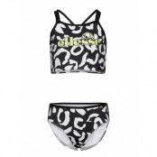 El Leopardo Inf Bikini Suit Bikini Black Ellesse